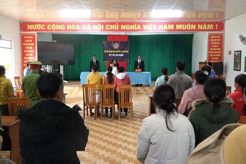 Xét xử lưu động vụ án trộm cắp Sâm Ngọc Linh