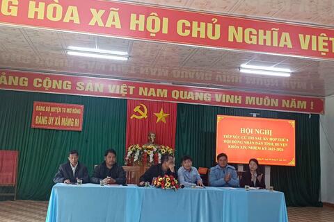 Kỳ họp thứ 8 HĐND huyện khóa XIV nhiệm kỳ 2021-2026